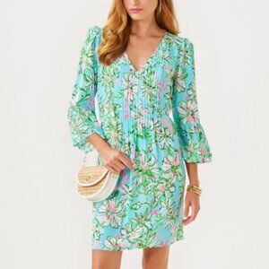 NEW Lilly Pulitzer Danika 3/4 Sleeve Tuni Dress Size 00